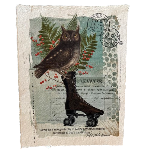 12x16 Artisan Paper Print, beauty is God's handwriting