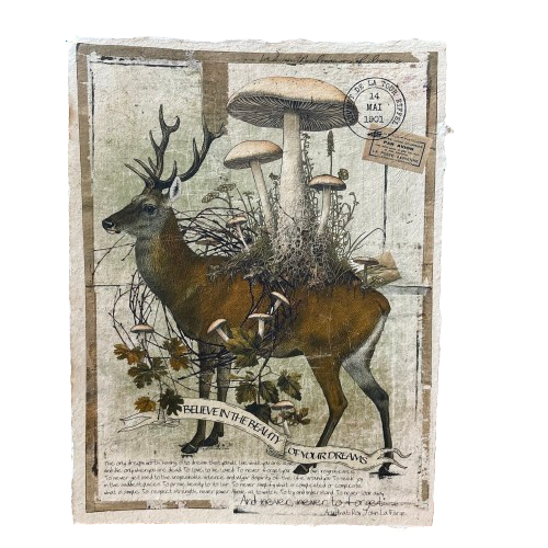 12x16 Artisan Paper Print, believe in the beauty