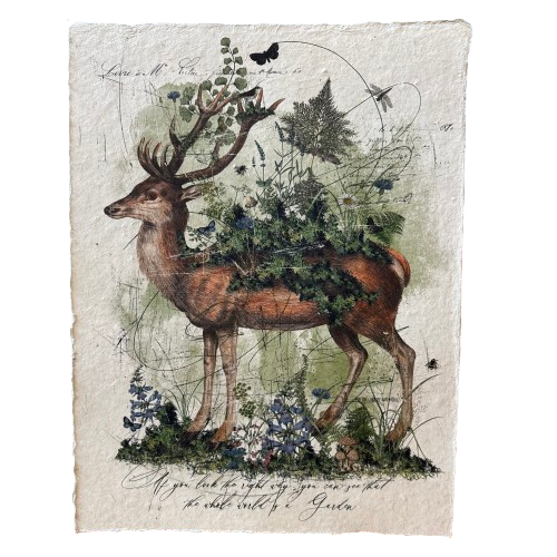 12x16 Artisan Paper Print, if you look the right way