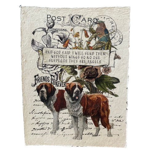 12x16 Artisan Paper Print, and god said