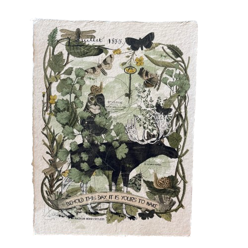 12x16 Artisan Paper Print, behold this day