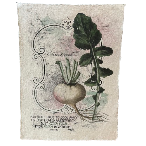 12x16 Artisan Paper Print, you don't have to cook fancy