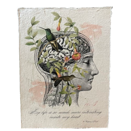 12x16 Artisan Paper Print, my life is so much more