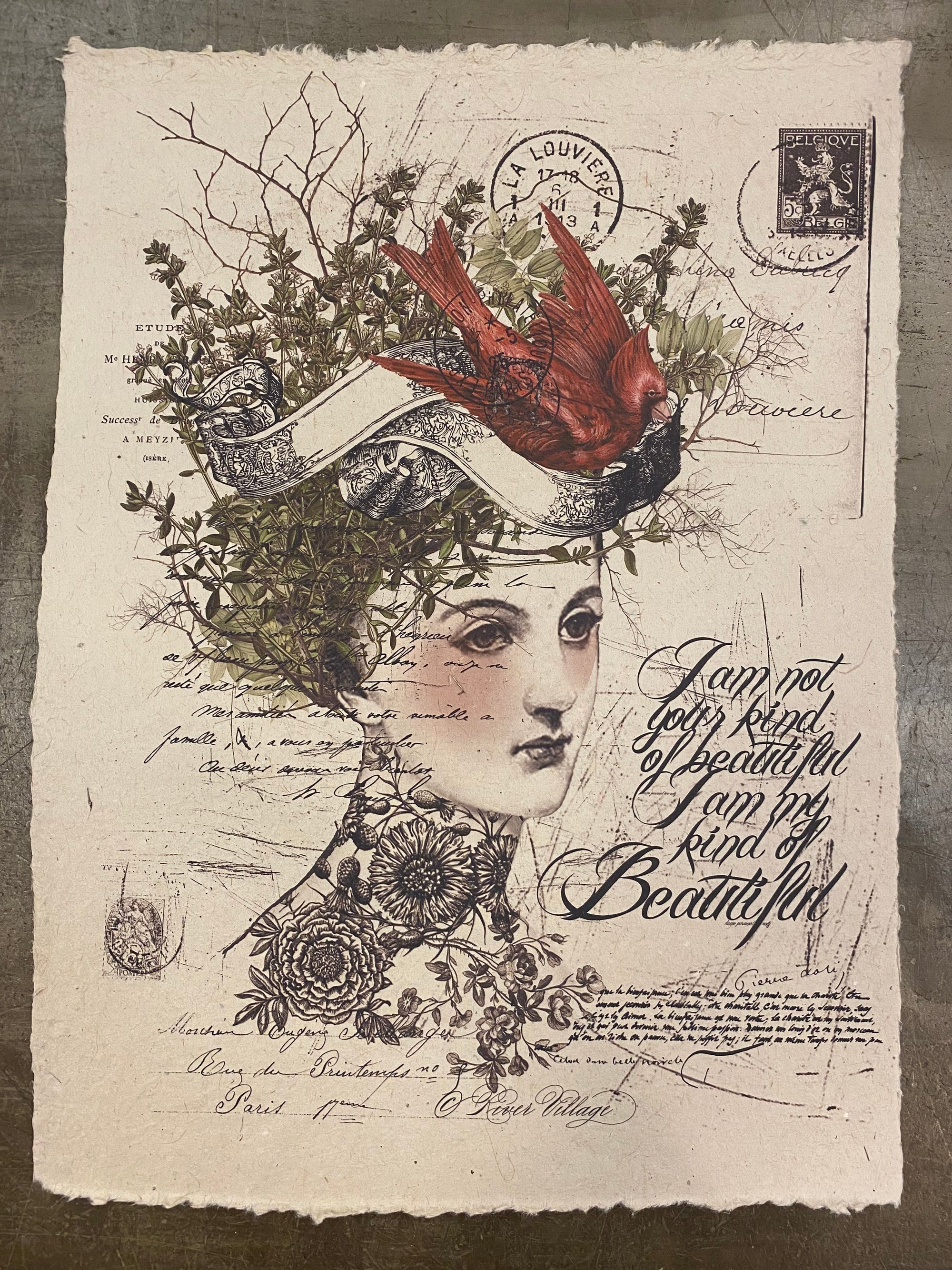 12x16 Artisan Paper Print, my kind of beautiful