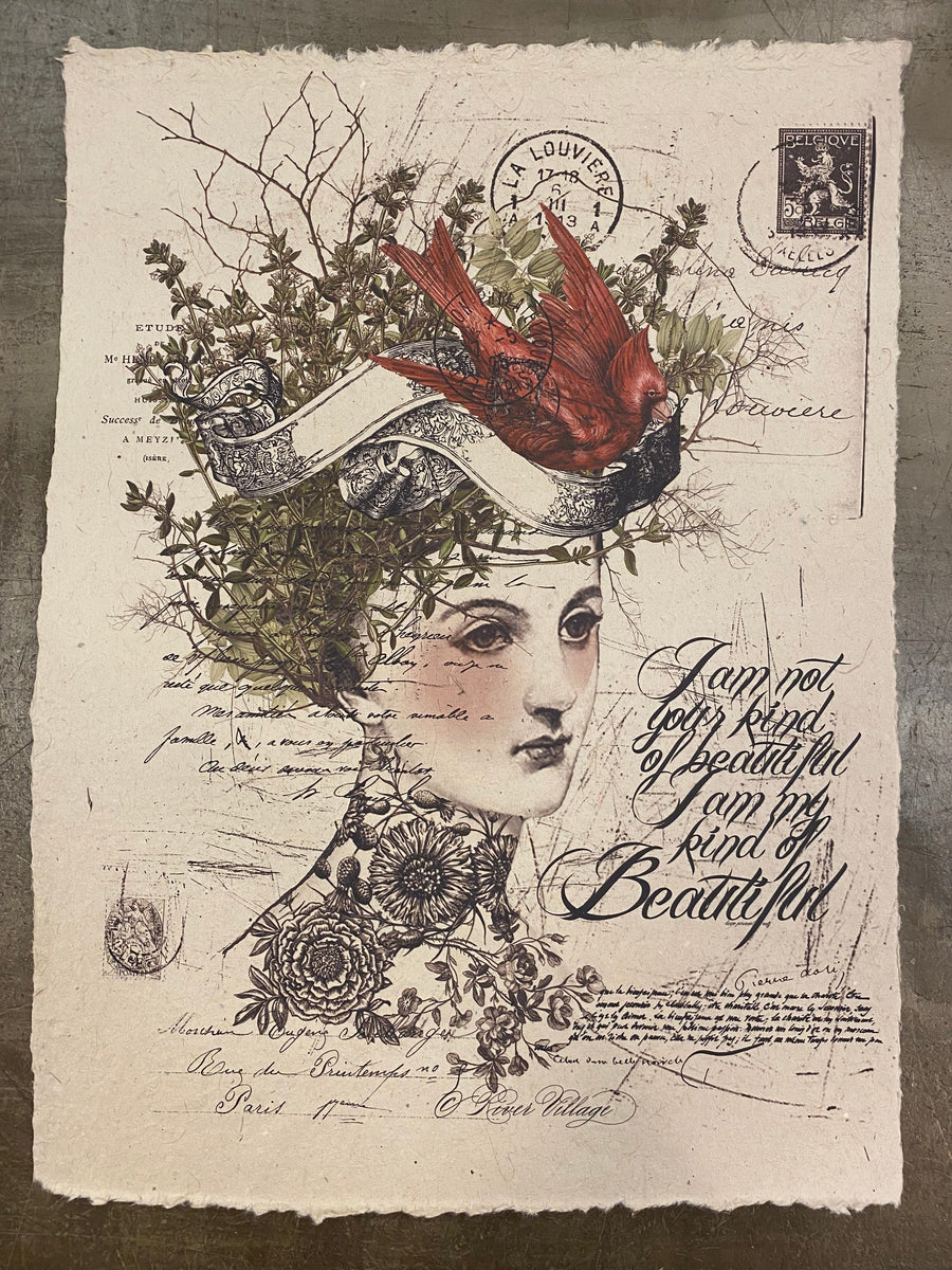 12x16 Artisan Paper Print, my kind of beautiful