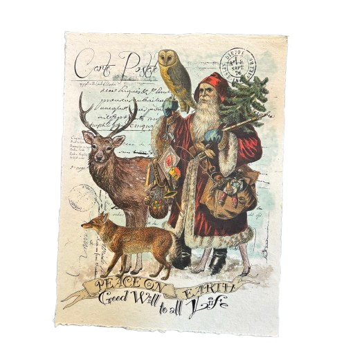 12x16 Artisan Paper Print, peace on earth