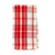 Seasonal Tea Towel, red plaid