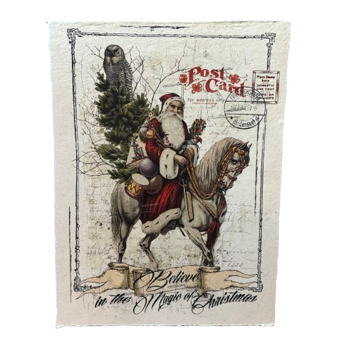 12x16 Artisan Paper Print, believe in the magic of christmas