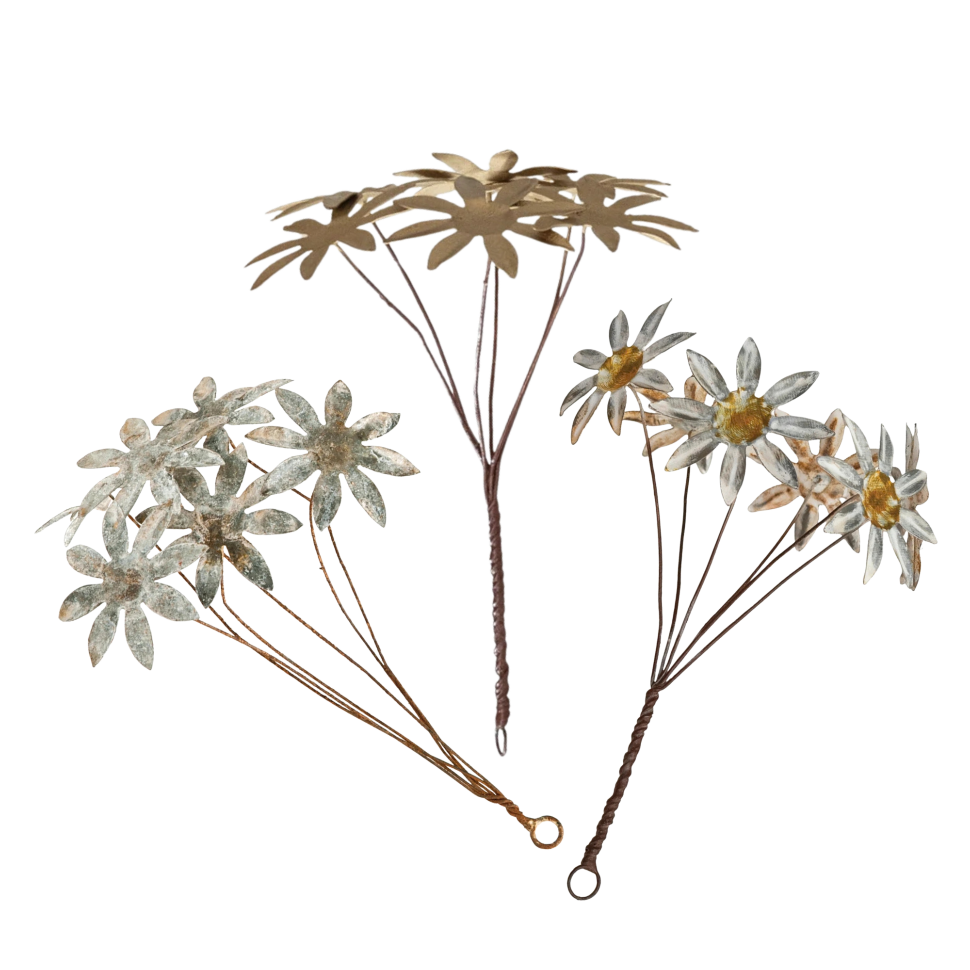 Metal Flower Bunch