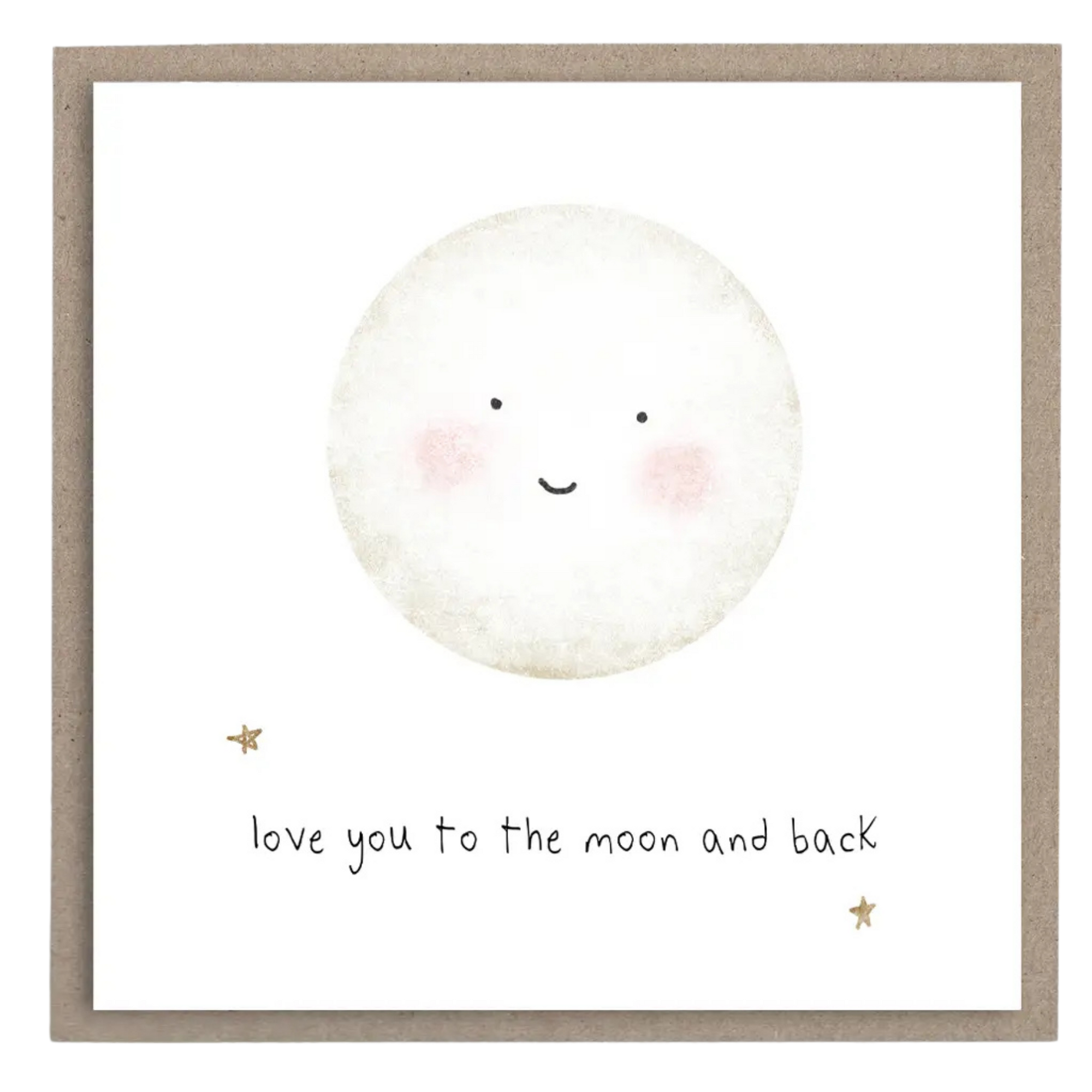 Mini Card - Moon and Back