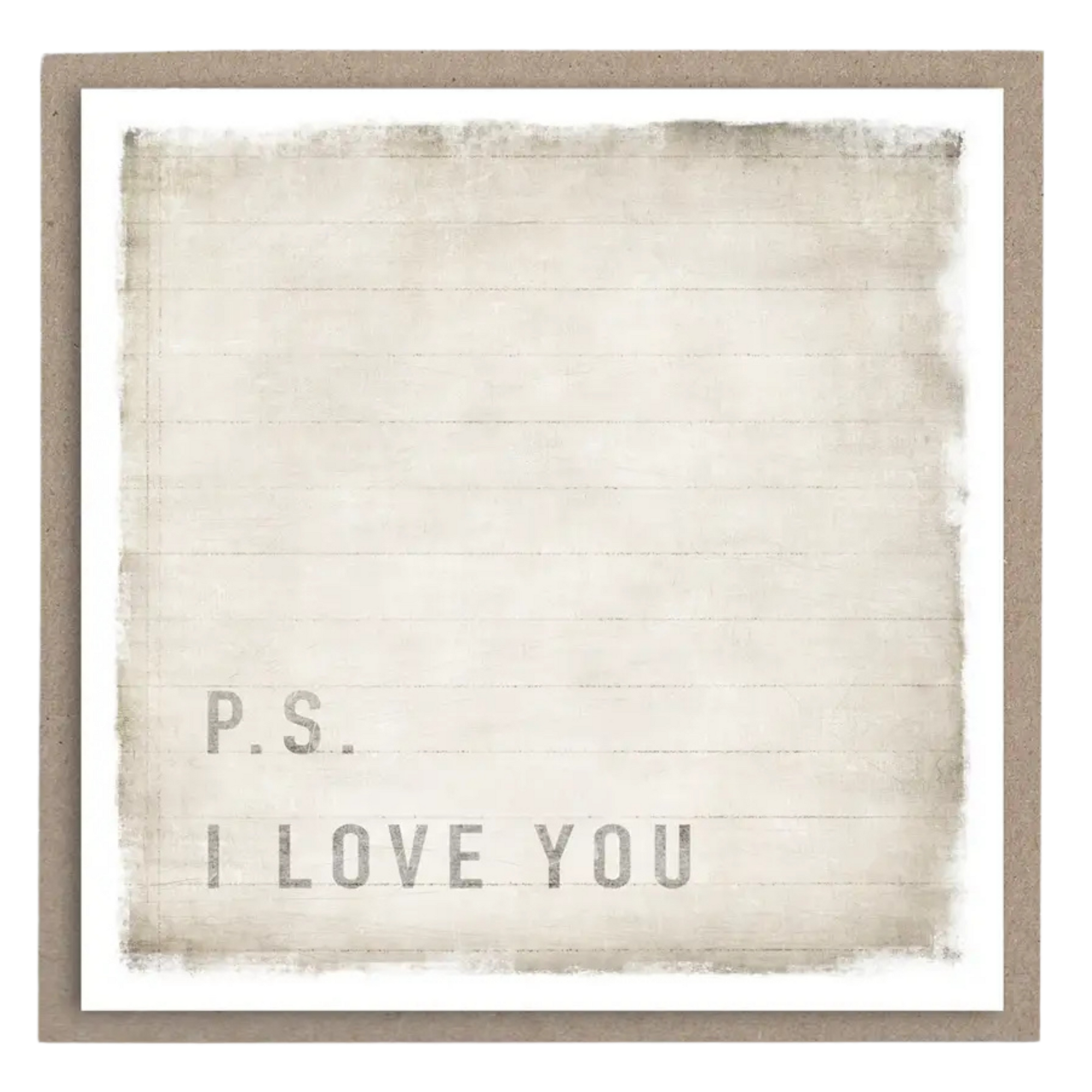 Mini Card - P.S. I Love You