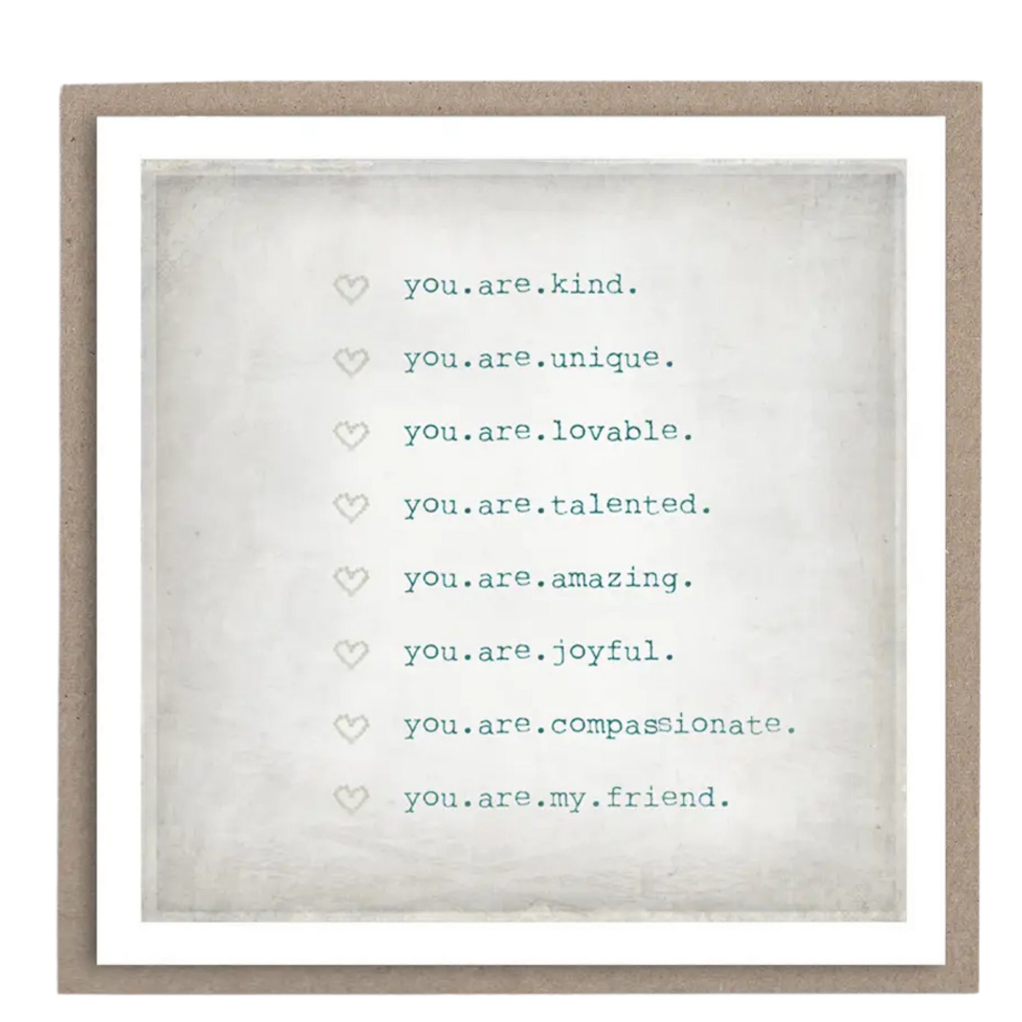Mini Card - You Are