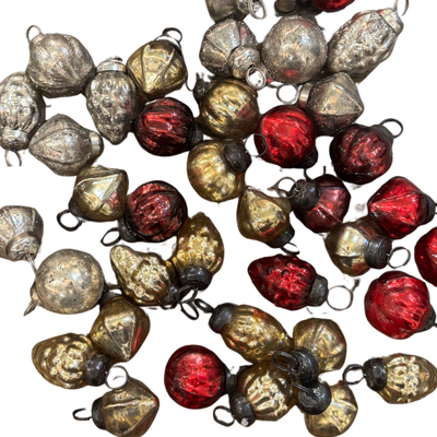 Mini Mercury Glass Ornaments