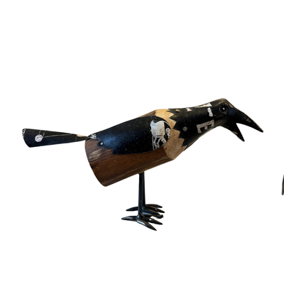 Wood and Metal Crow
