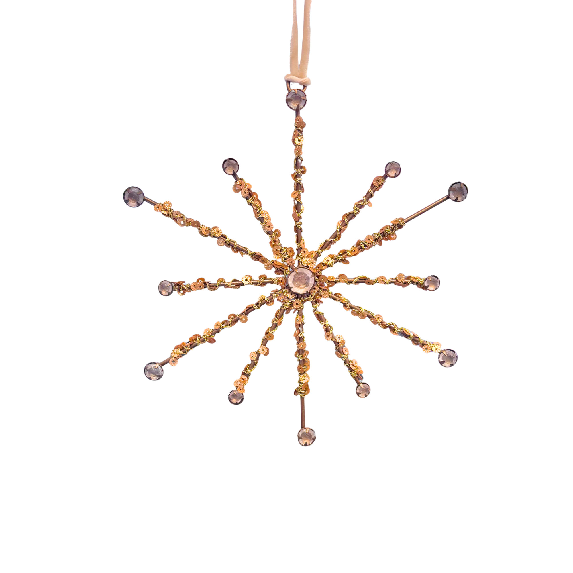 Beaded Starburst Ornament