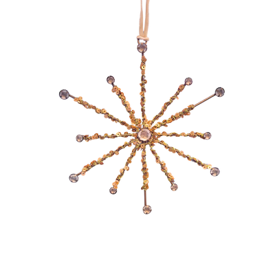 Beaded Starburst Ornament