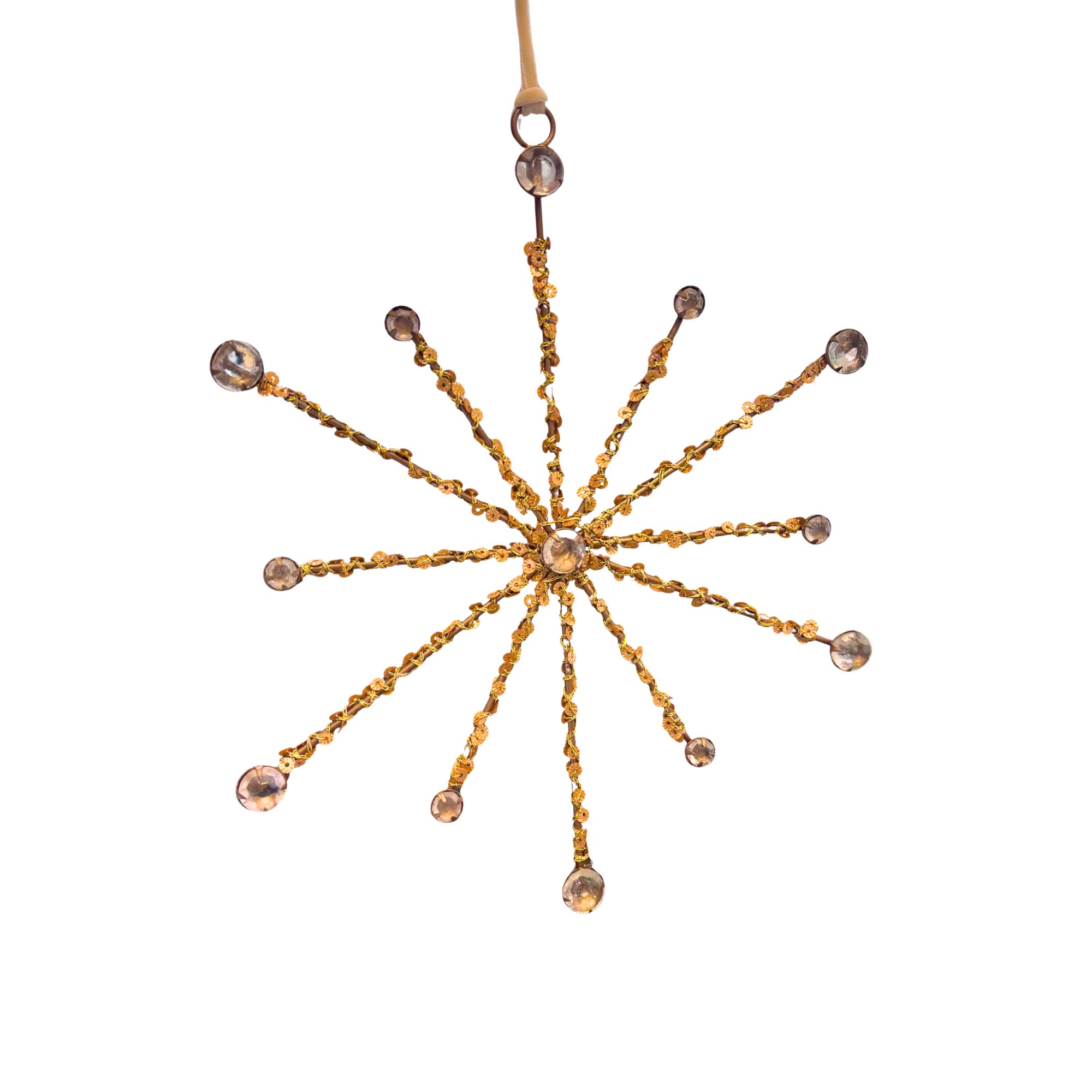 Beaded Starburst Ornament