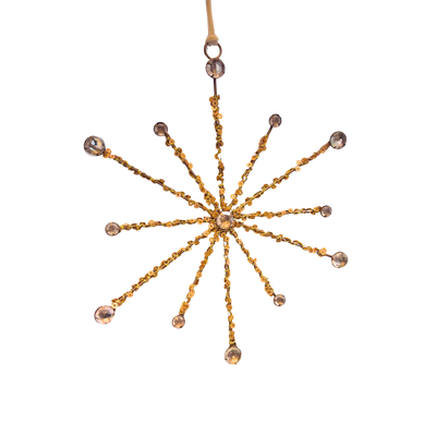 Beaded Starburst Ornament
