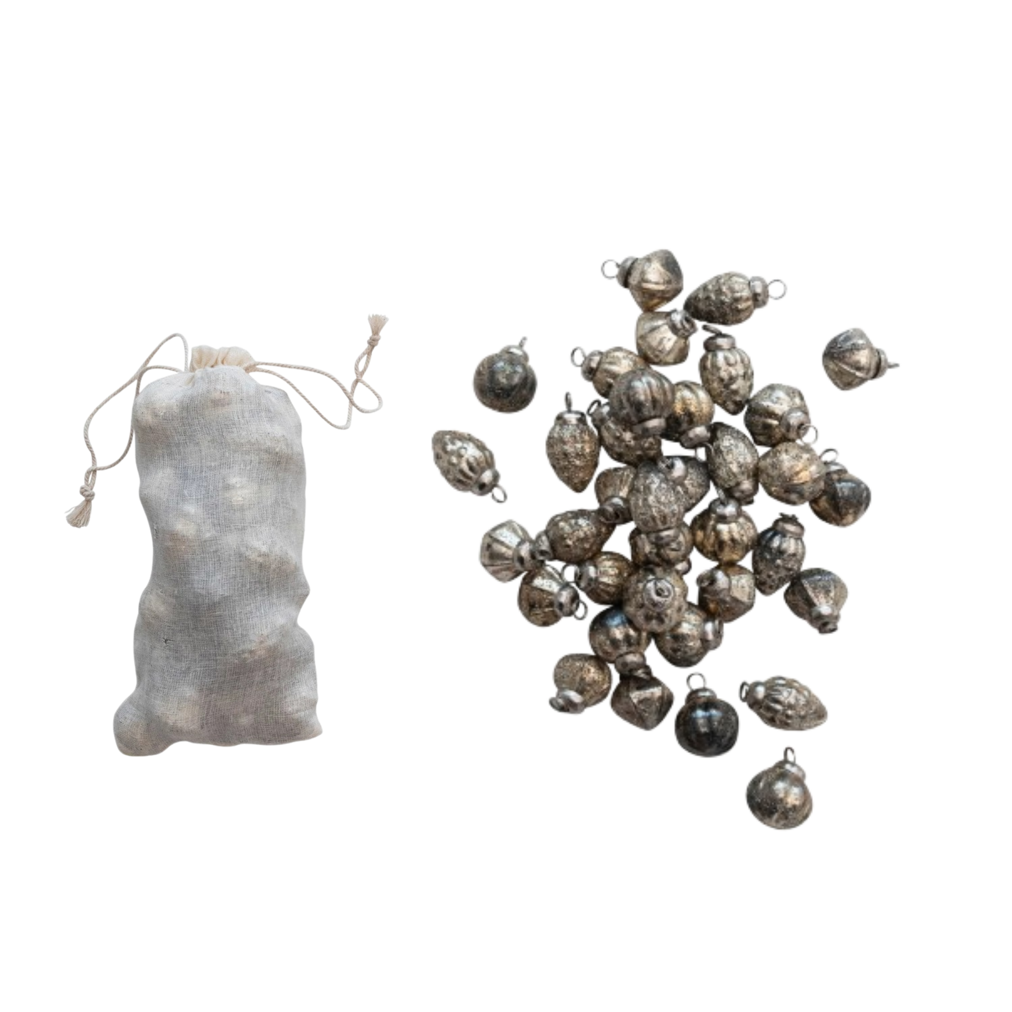 Mini Mercury Glass Ornaments