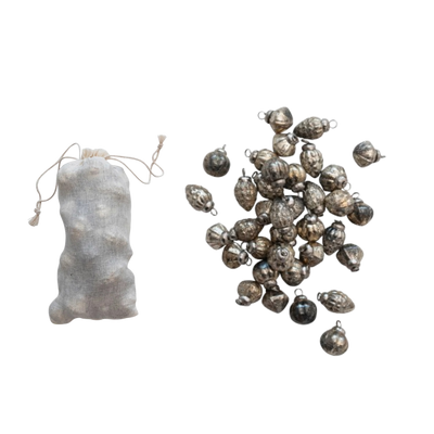 Mini Mercury Glass Ornaments