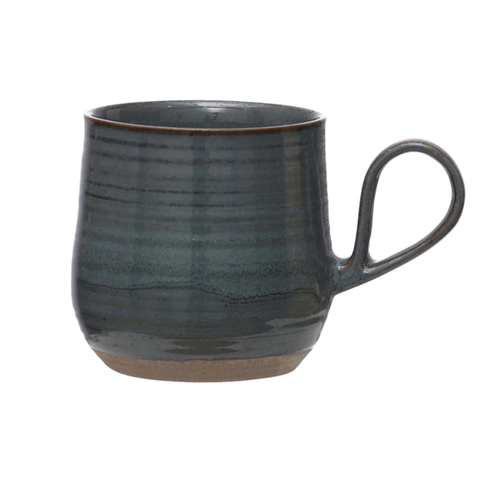 Abstract Stoneware Mug