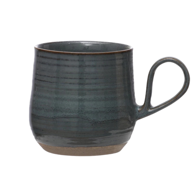 Abstract Stoneware Mug