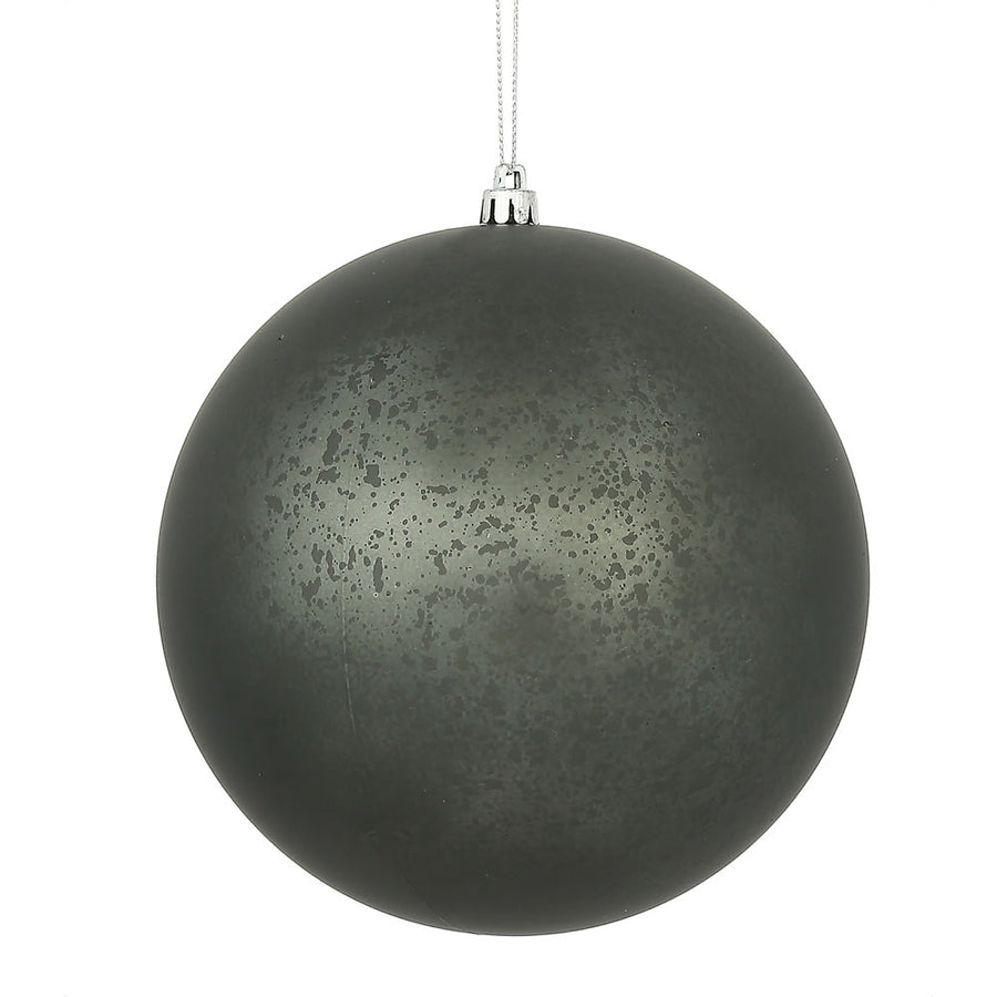 6" Ball Ornament, pewter