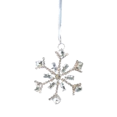 Crystal Snowflake Ornament