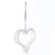 Crystal Bead Heart Ornament