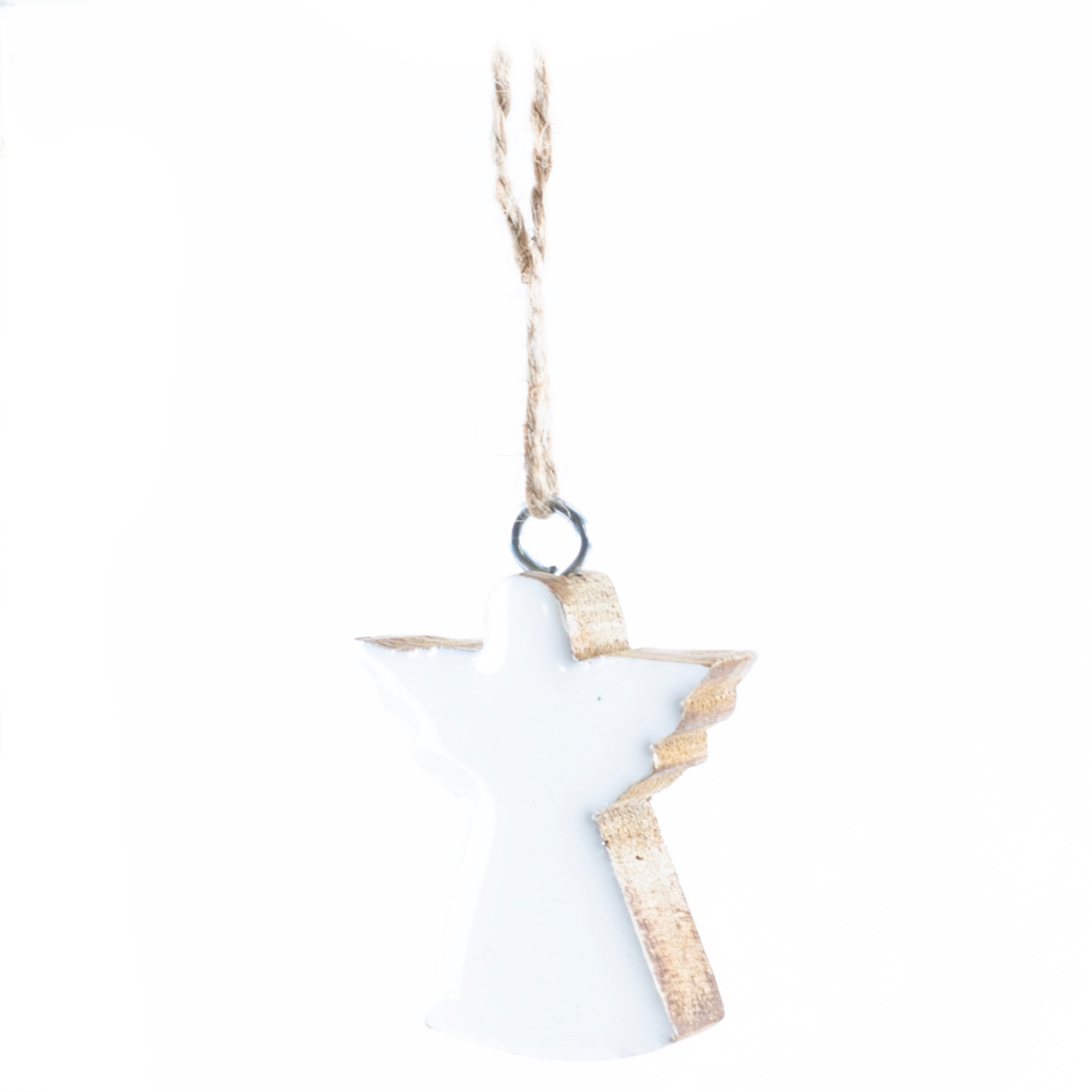 Wooden Angel Ornament