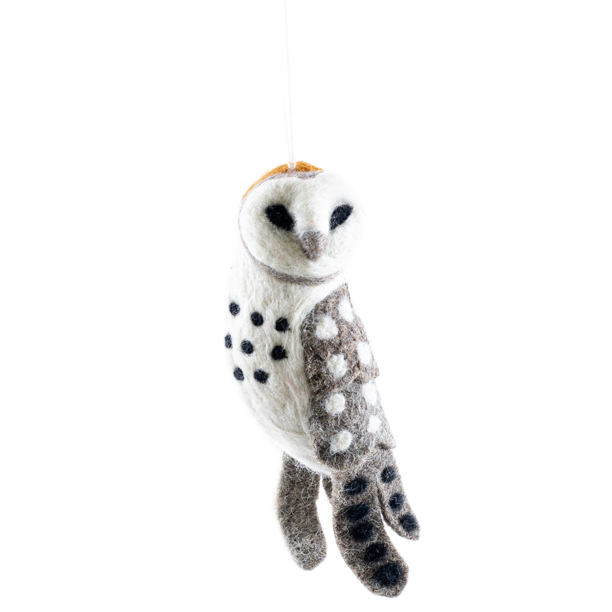 Wool Owl Ornament