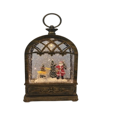 Snow Globe - Forest Santa