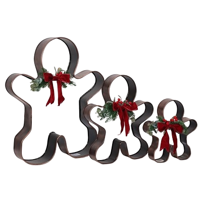 Metal Gingerbread Man