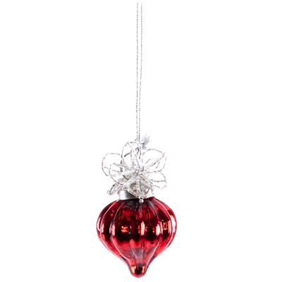 Jewel Ornament, red
