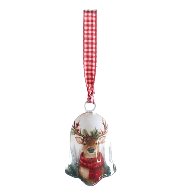 Reindeer Bell Ornament