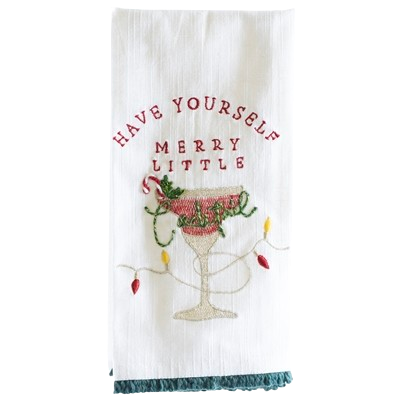 Tea Towel - Merry Cocktail