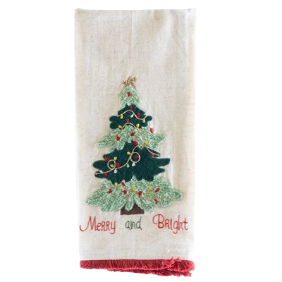 Tea Towel - Merry and Bright