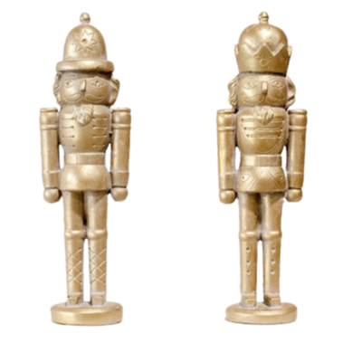 Gold Cement Nutcracker