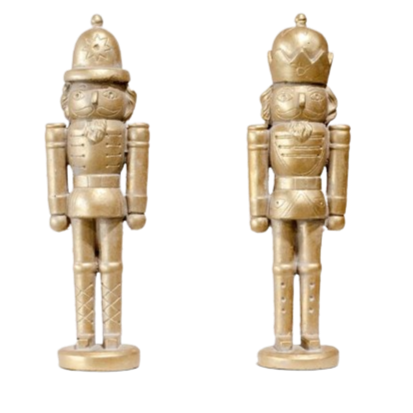 Gold Cement Nutcracker