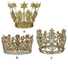 Jeweled Metal Crown