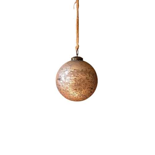 Glass Etched Ornament