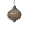 Grey Paper Bulb Ornament, (large)