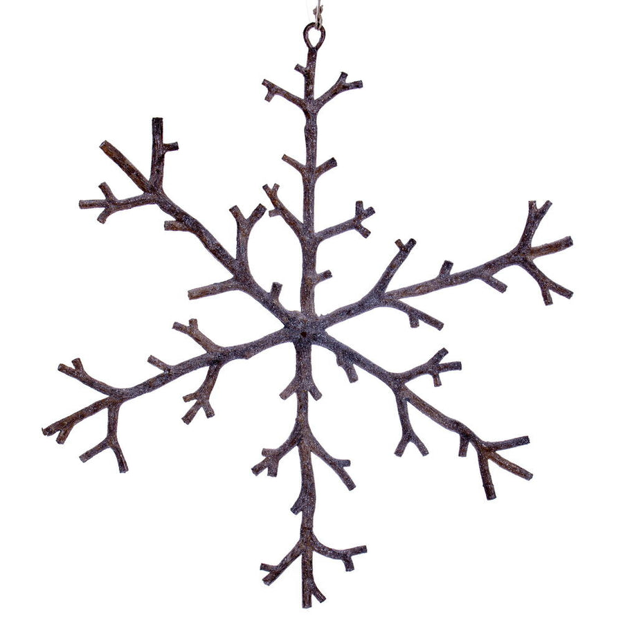 Twig Snowflake (large) beige