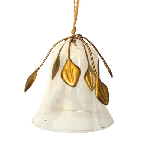 Gold Glass Ornament