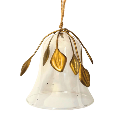 Gold Glass Ornament