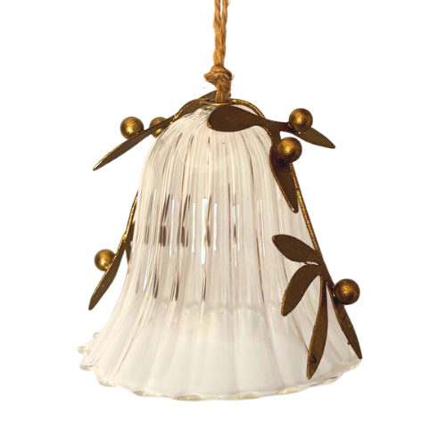 Gold Glass Ornament