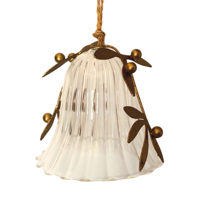 Gold Glass Ornament