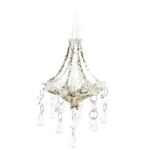 Glass Chandelier Ornament