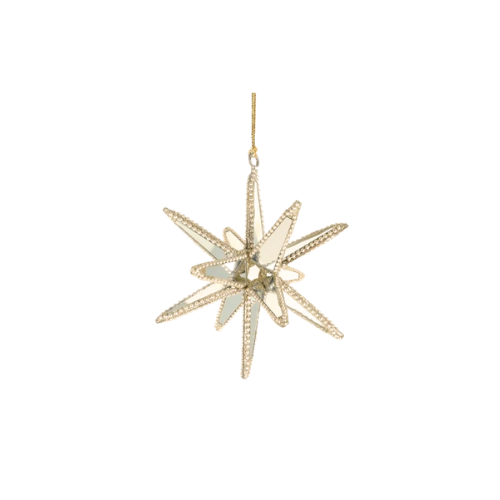 Mirrored Starburst Ornament