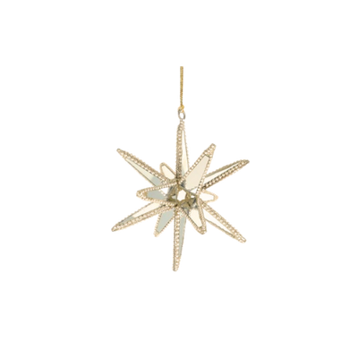 Mirrored Starburst Ornament
